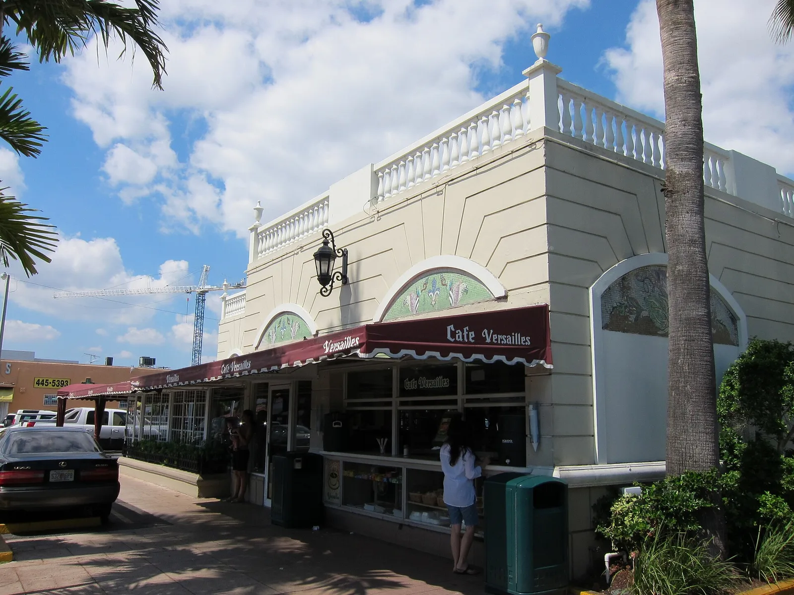The ventanita at Versailles Restaurant on Calle Ocho in Little Havana.