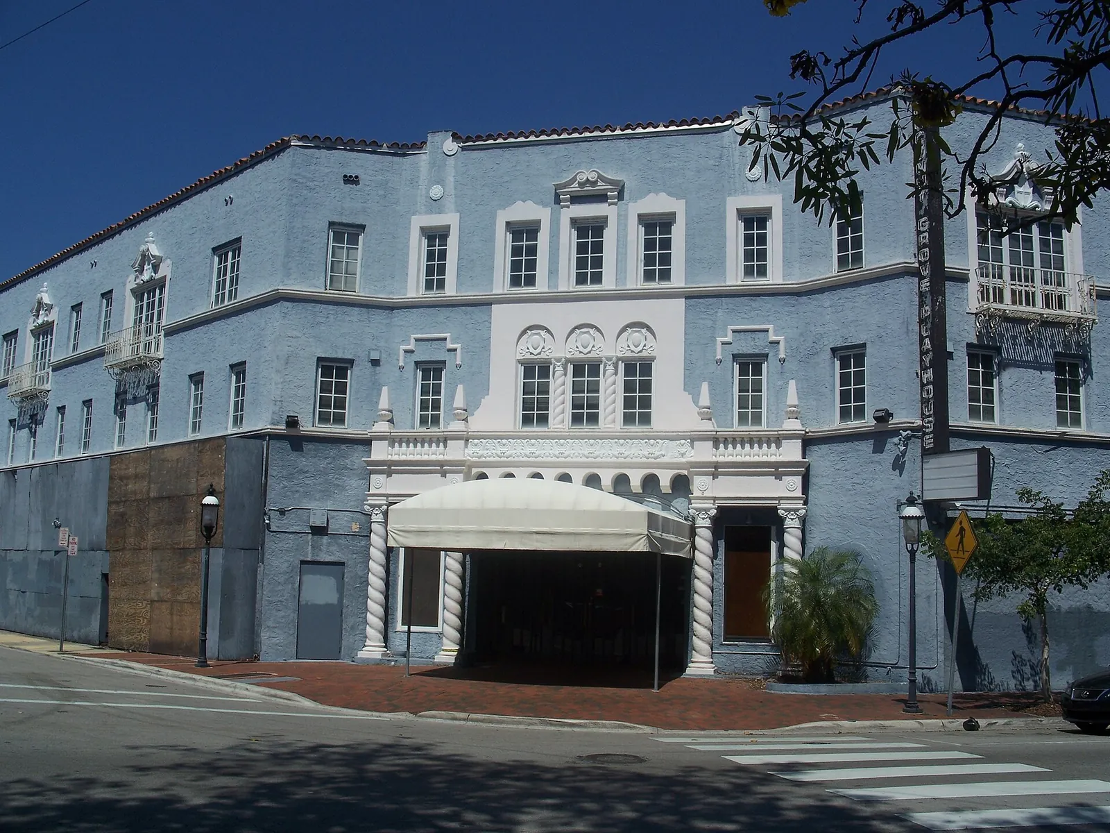 The Coconut Grove Playhouse on Main Highway in Coconut Grove