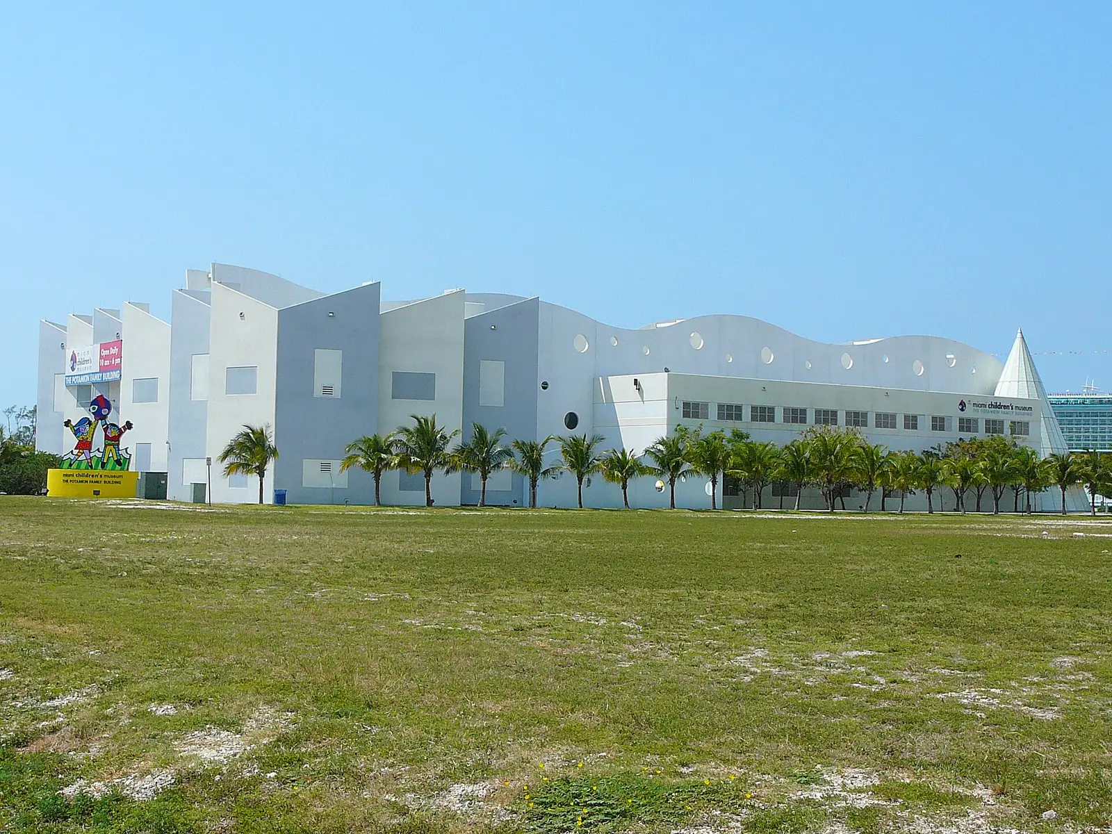 The Miami Children's Museum building on Watson Island, home of the charter school.