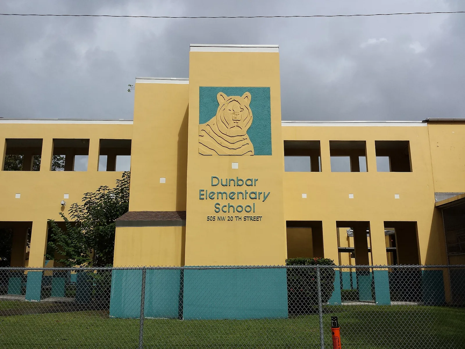 The Dunbar school building at 505 NW 20th St. in Overtown.