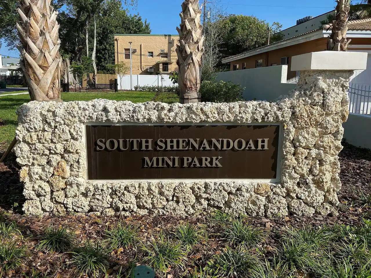 South Shenandoah Mini Park in the Shenandoah neighborhood of Miami.