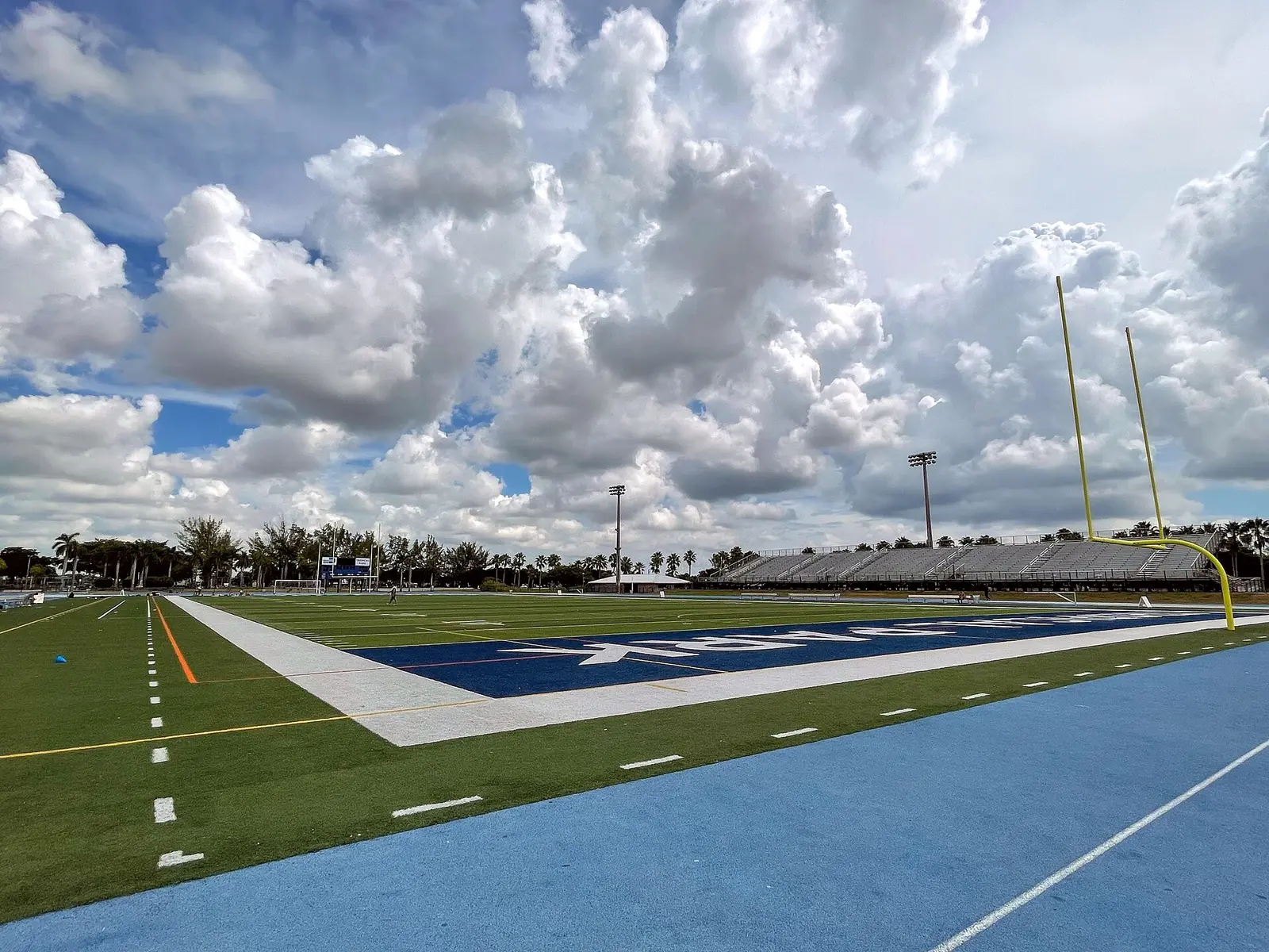 The stadium at Tropical Park in Miami-Dade County, home of the Life Time Turkey Trot Miami.