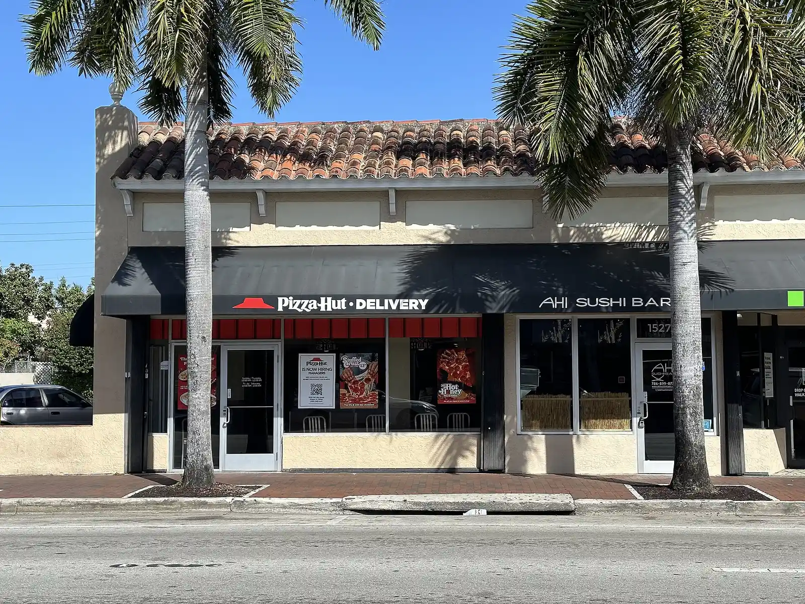 The Pizza Hut at 1529 SW Eighth St. on Calle Ocho in Little Havana, one of the stores on this list.