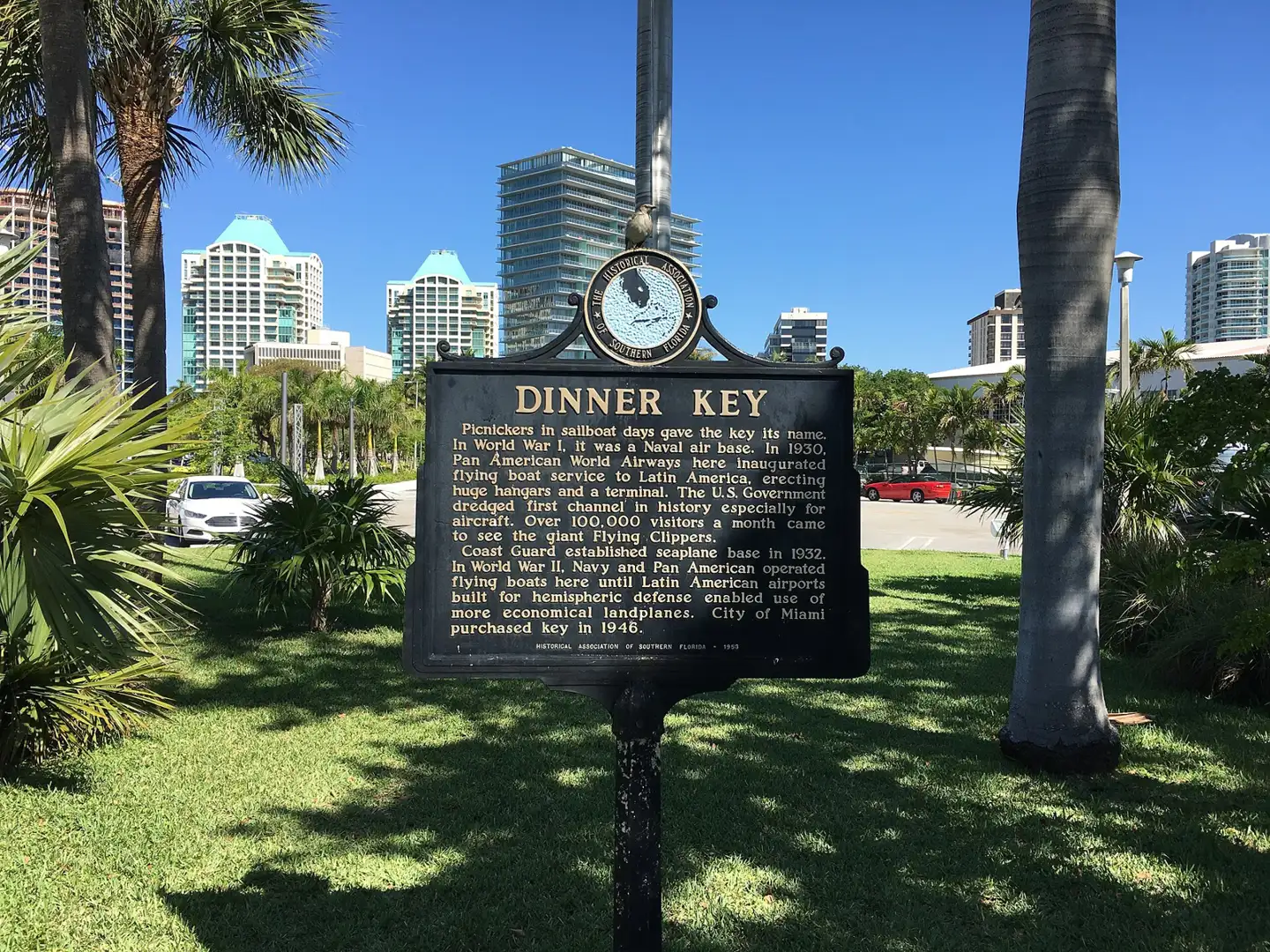Miami City Hall at Dinner Key, built in 1934 as the Pan American Airways seaplane terminal.